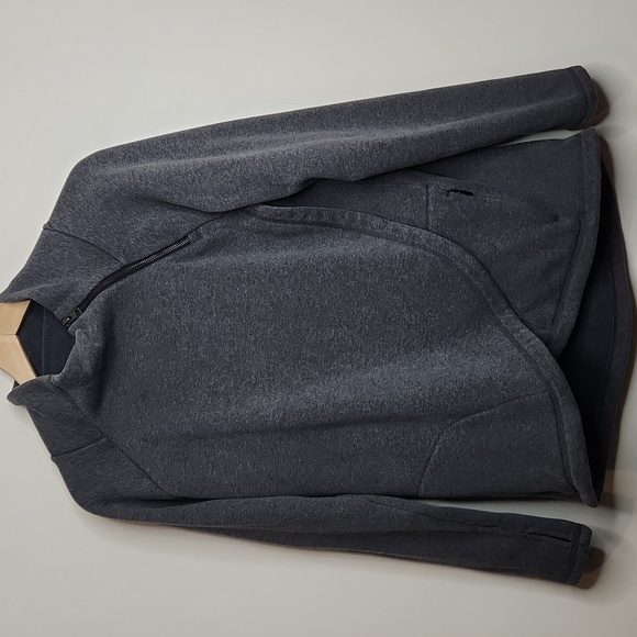 Athleta Charcoal Cowl Neck Sweater Women's - Picture 2 of 5